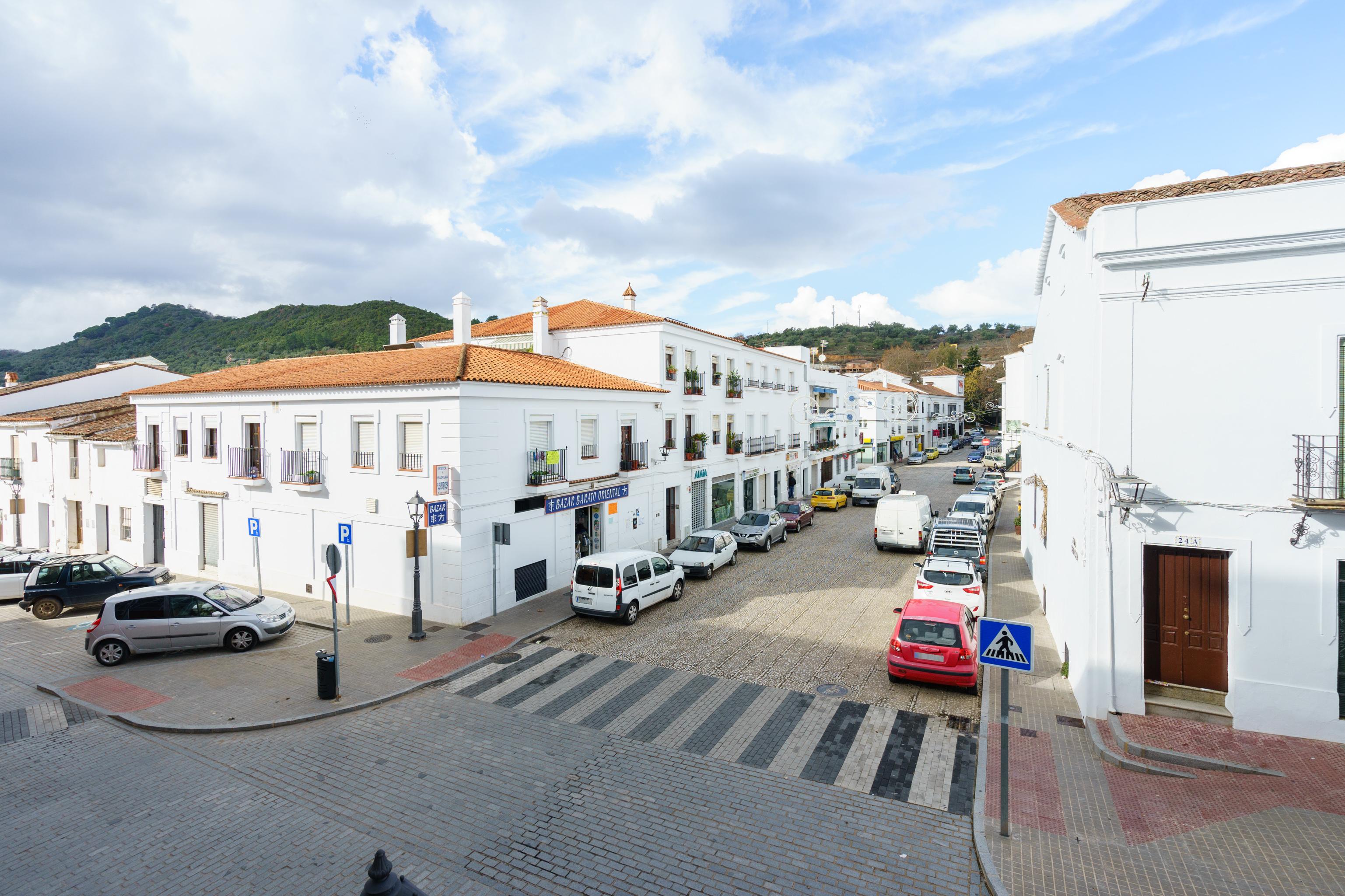 Hotel Los Castanos Aracena Exterior foto