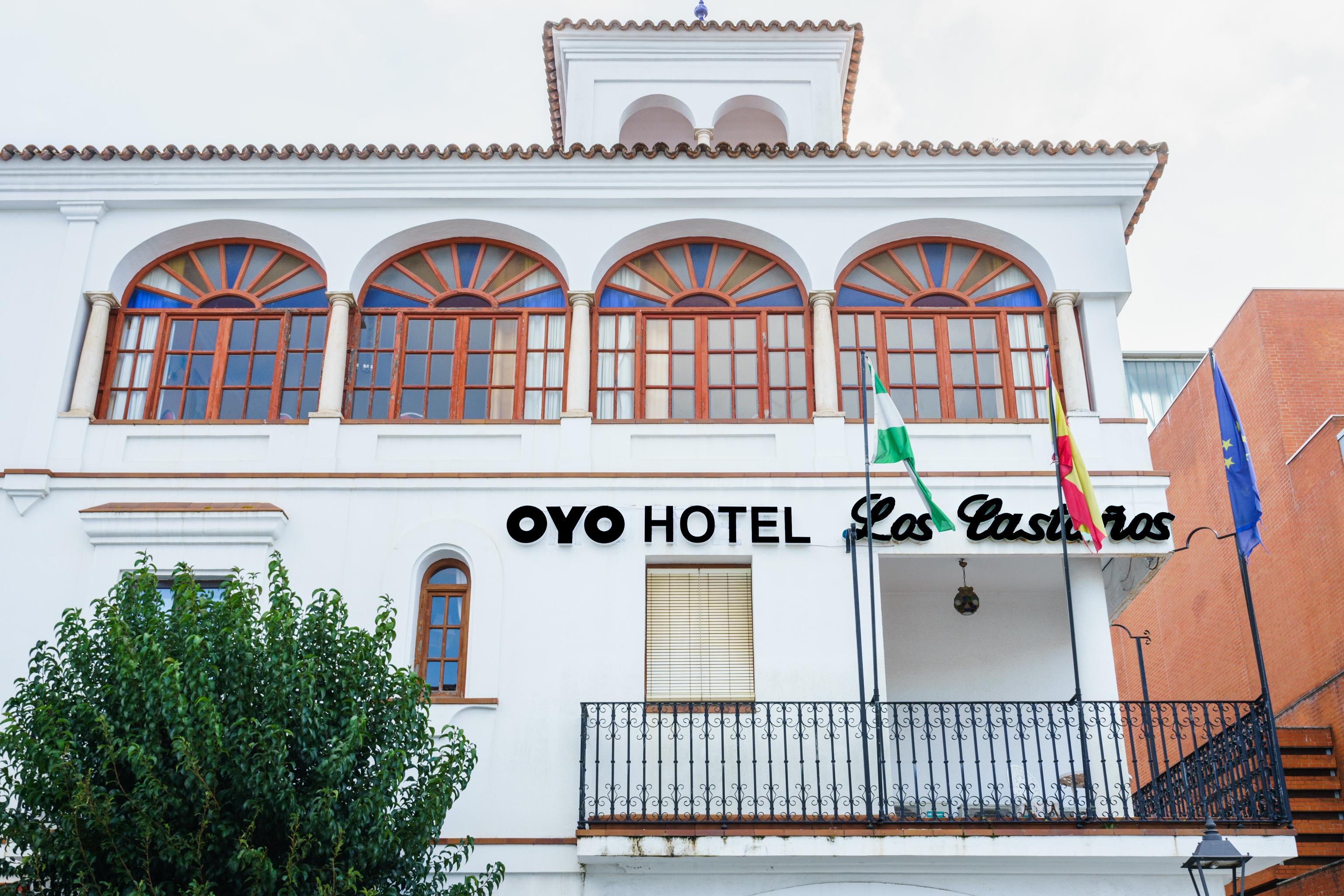 Hotel Los Castanos Aracena Exterior foto