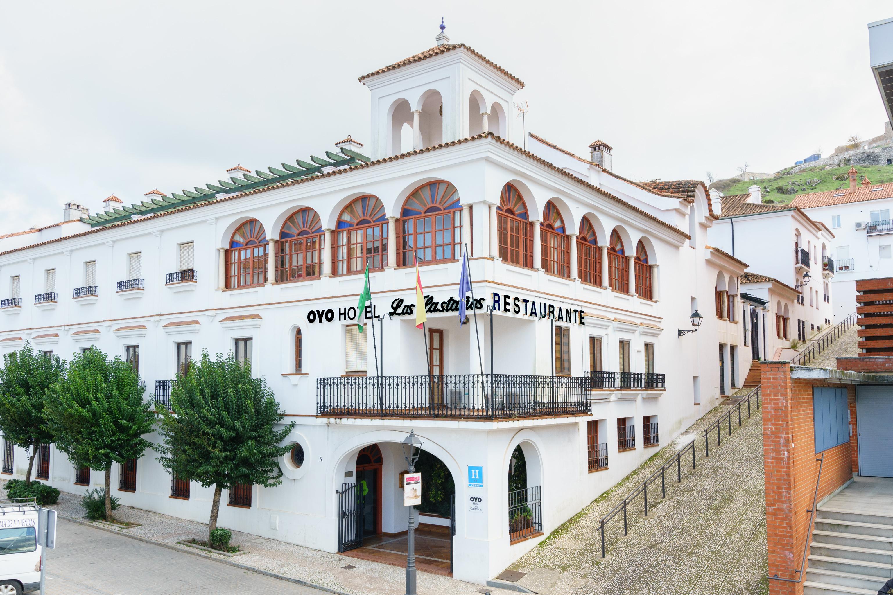 Hotel Los Castanos Aracena Exterior foto
