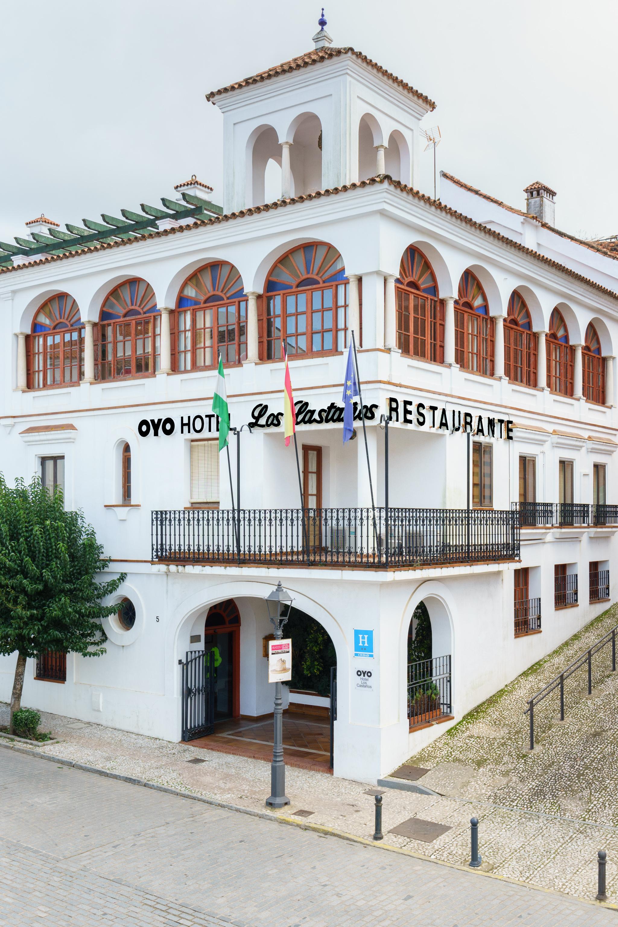 Hotel Los Castanos Aracena Exterior foto