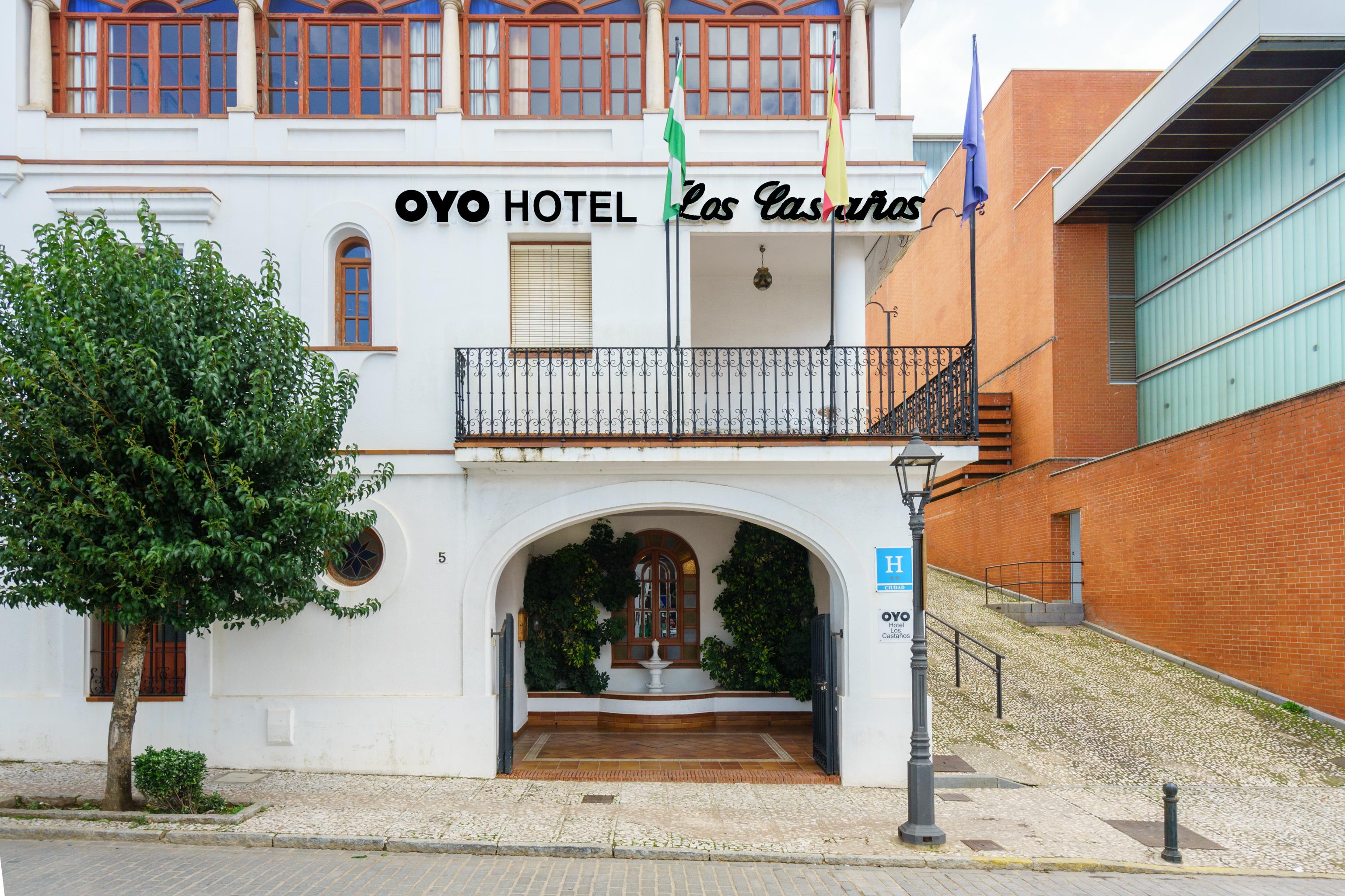 Hotel Los Castanos Aracena Exterior foto